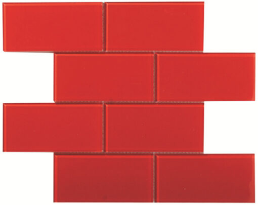 1537 CARDINAL CRYSTAL MOSAIC