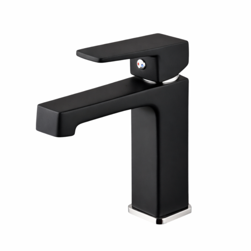 h2flo studio - basin mixer matt black - HFSU3440BL