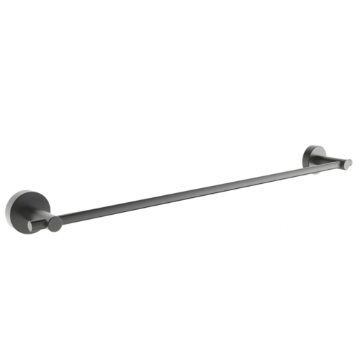lava - single towel rail - 14-LVA-STR6-BLK