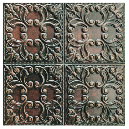 Tin Tile copper decor wall tile