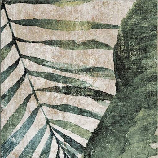 あ*る様 NEAT Washable Tropical Tapered tropic emerald 138 x 138 mm | tiletoria