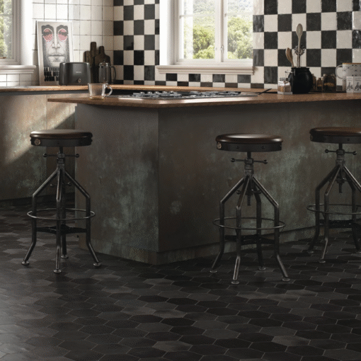 nomade black porcelain - lifestyle