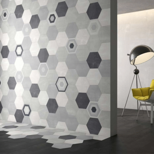 stark range - hexagon 250 x 290 mm - lifestyle