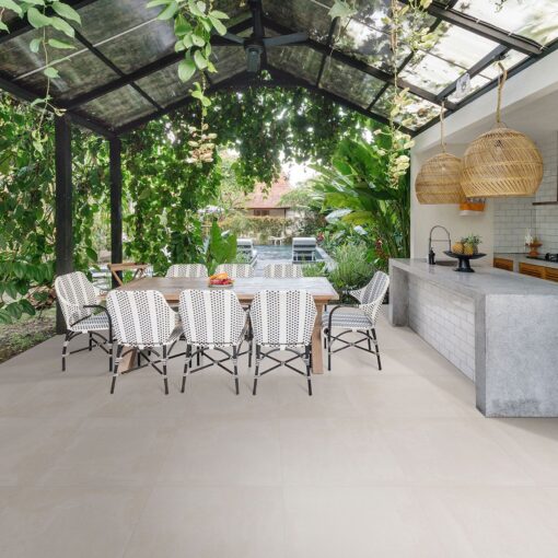 OCO10M1A concreta white tile 600 x 600 mm matt