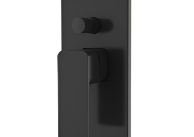 SL105SNB meissen sterlyn black bath shower diverter mixer