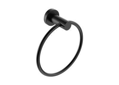 4640MBLK bathroom butler – 4600 towel towel ring