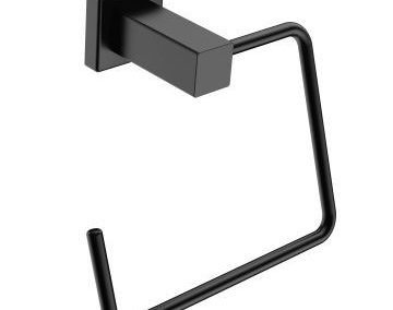 8541MBLK bathroom butler – 8500 towel ring open