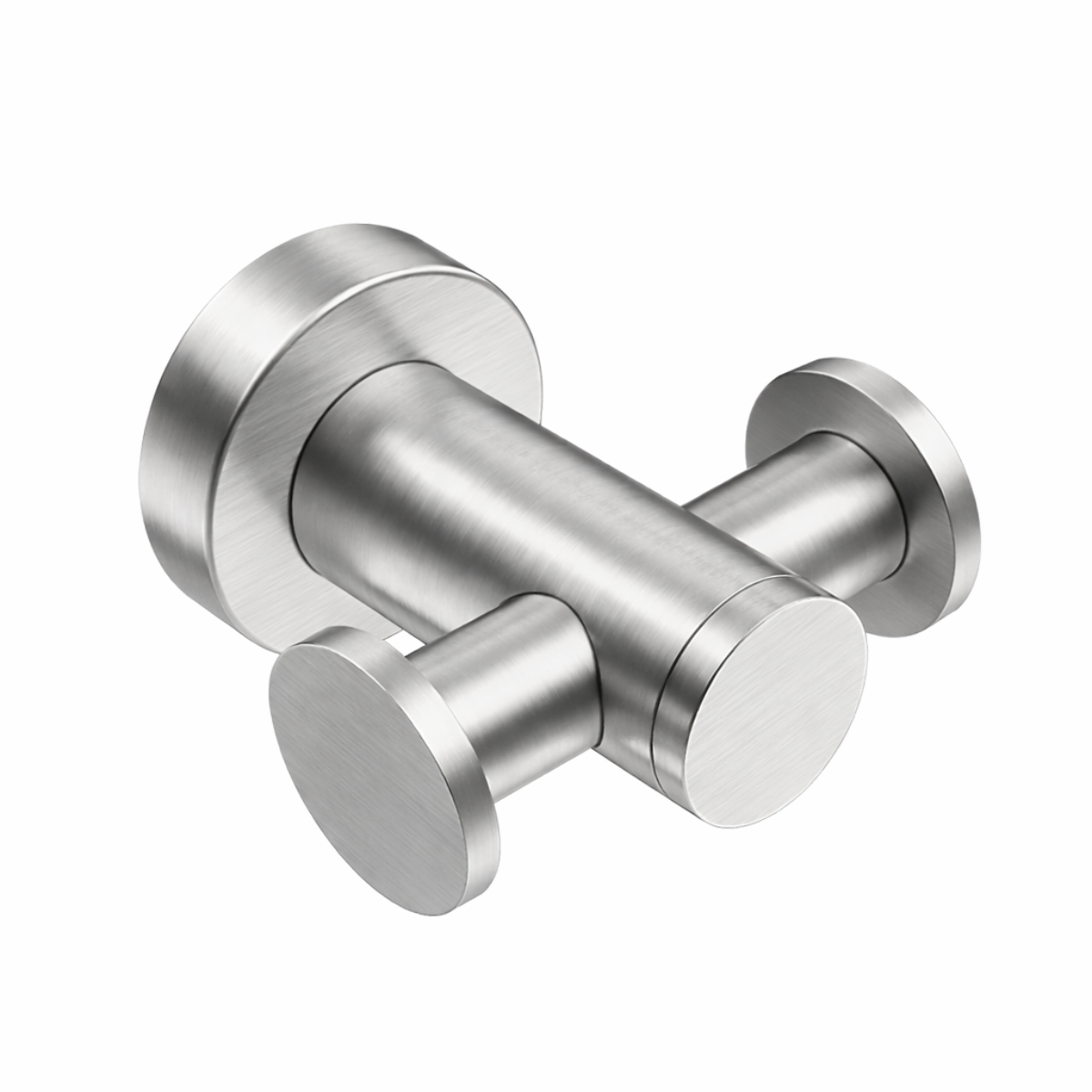 bathroom butler - 4600 double robe hook | tiletoria