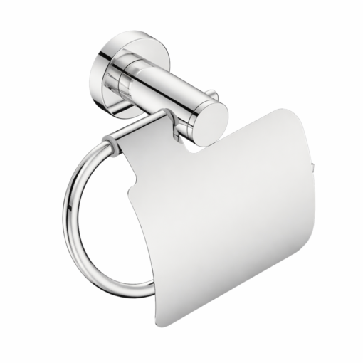 bathroom butler – 4600 toilet paper holder type 2 + flap - 4603POLS