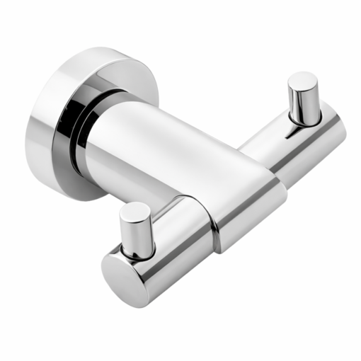 bathroom butler – 8200 double robe hook - 8211POLS