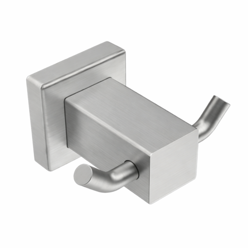 bathroom butler – 8500 double robe hook - 8511BRSH