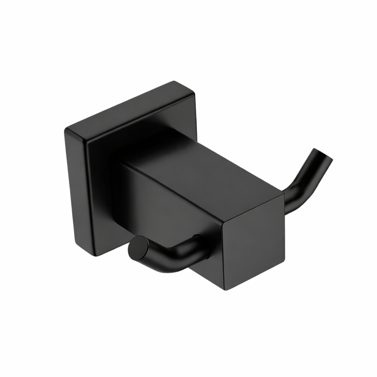 bathroom butler – 8500 double robe hook - 8511MBLK