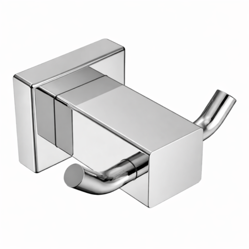 bathroom butler – 8500 double robe hook - 8511POLS