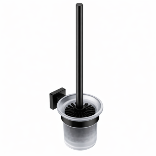 bathroom butler – 8500 toilet brush + holder - 8538MBLK