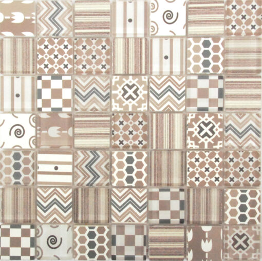 monaco principato glass mosaic