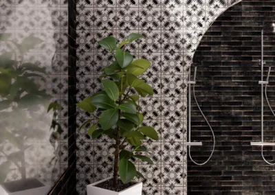 caleta black antique 150 x 150 mm | 0817-BLK | wall tile