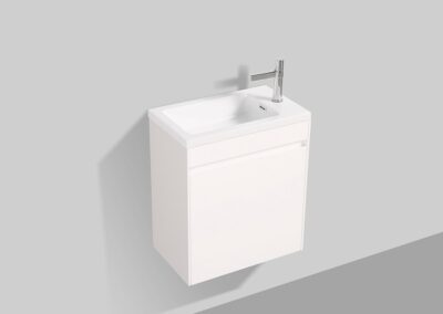 ENZO-540-COM-WHI enzo 540 cabinet and basin