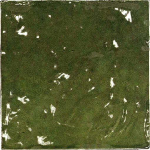 Riviera botanical green decor wall tile