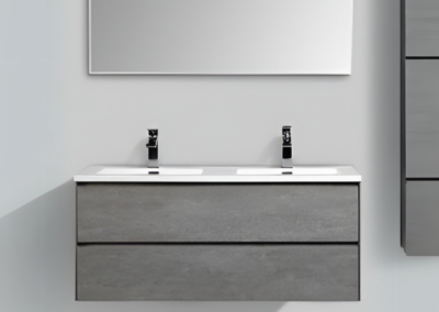 enzo 1200 concrete cabinet & basin