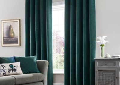 The Power of Colour in Interior Design: : Accentuating with Colour: Rugs & Curtains