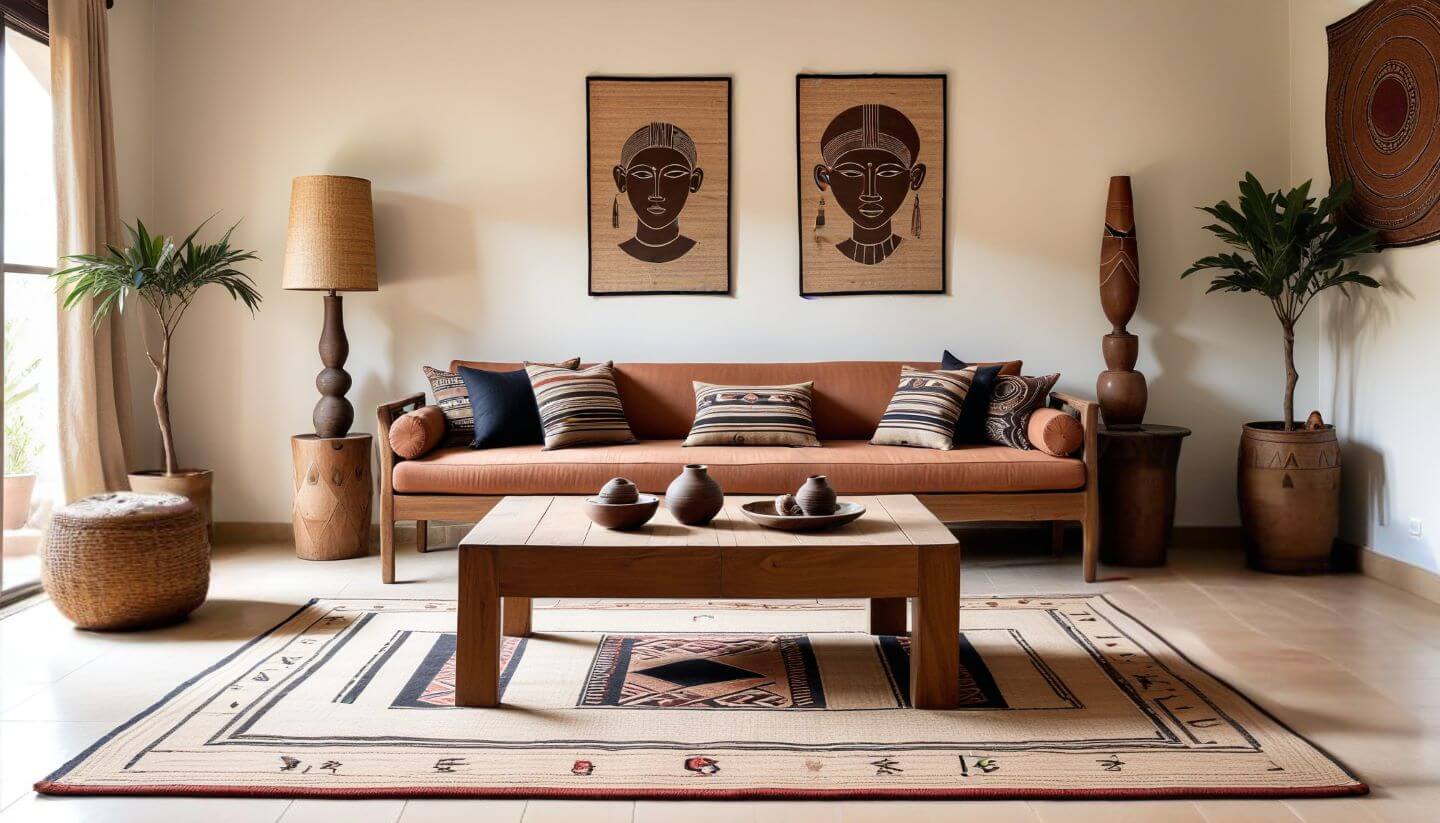 How to Style African-Inspired Interior Design | tiletoria