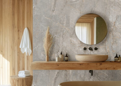 509078 krem – carved river grey grande 800 x 1600 mm