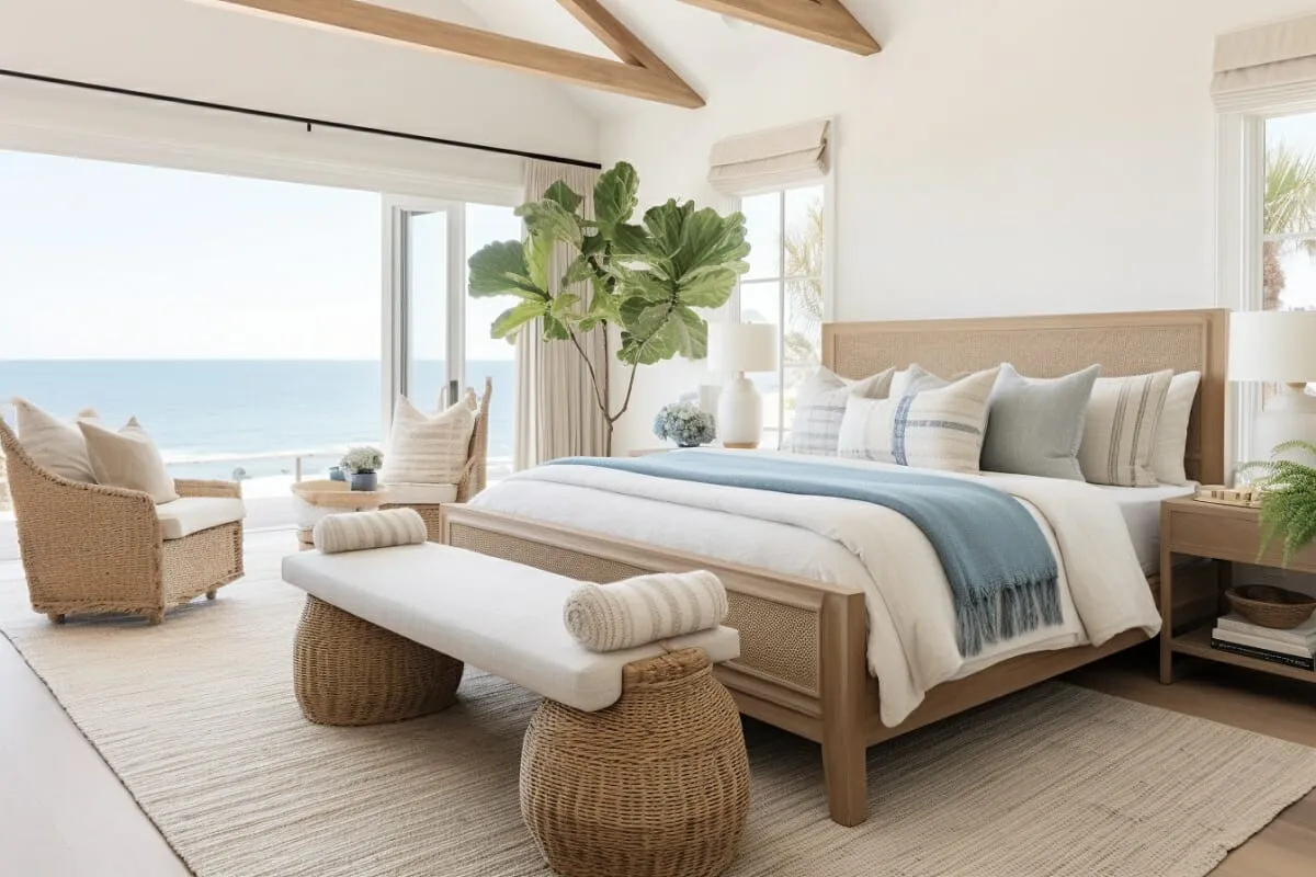 The Best Colour Palettes for a Modern & Timeless Home | Soft Blues & Cool Greys | coastal-inspired interiors