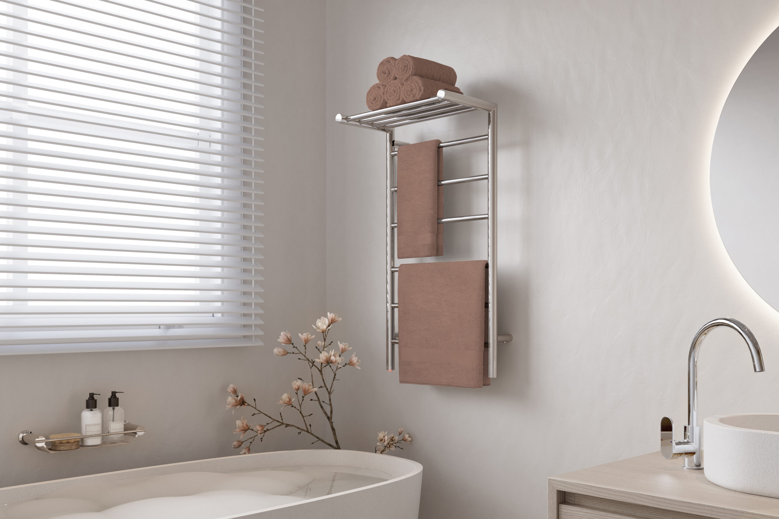 bathroom accessories | silver