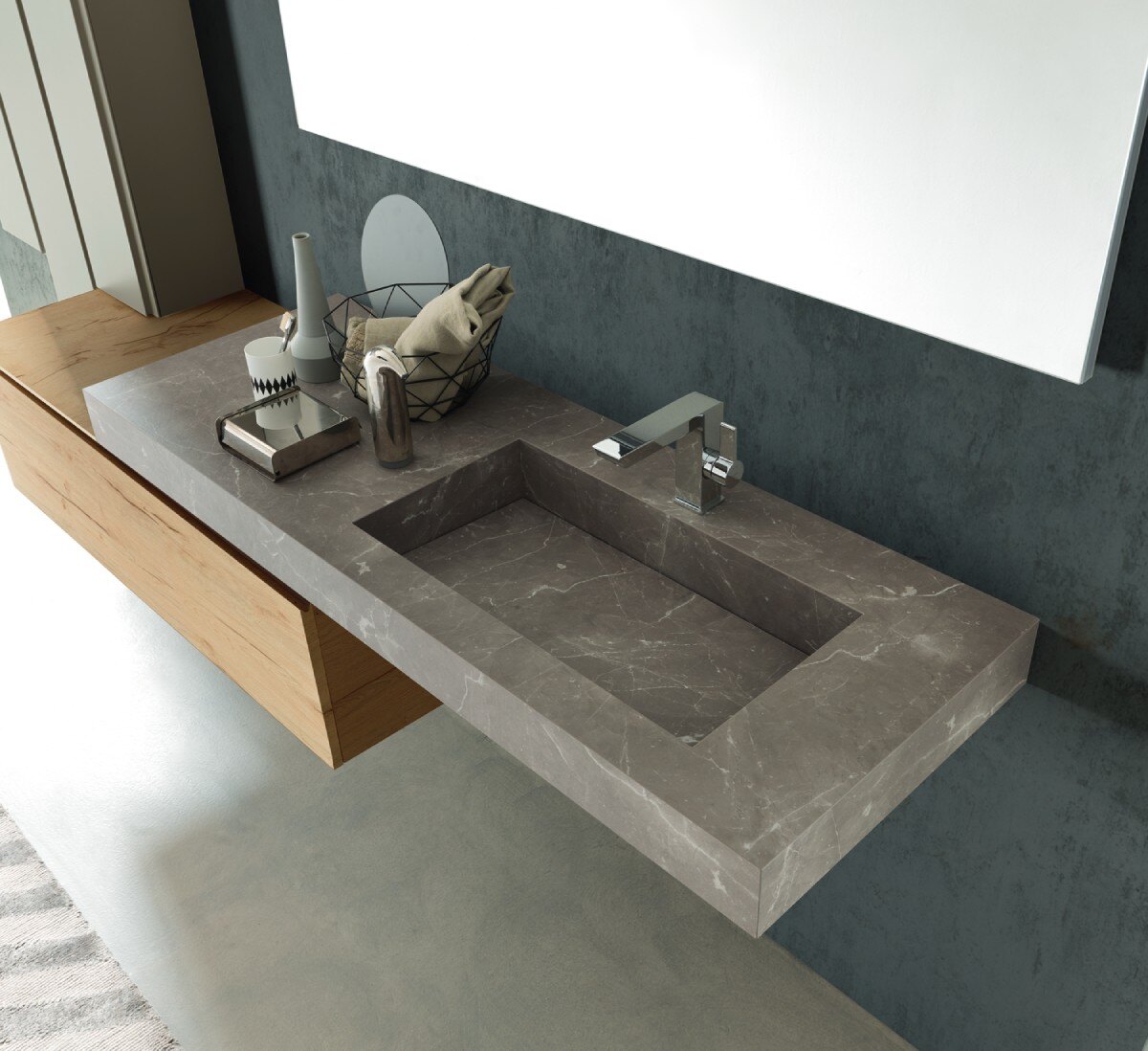 budget vs luxury: how to create a designer bathroom for less | luxury bathroom vanity