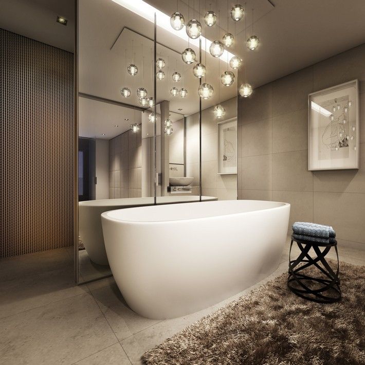 budget vs luxury: how to create a designer bathroom for less | luxury bathroom lighting