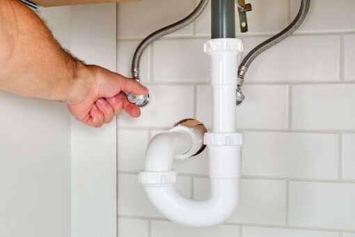 how to fix a dripping kitchen tap (and when to call a plumber!) | Step-by-Step | Step 1: Turn Off the Water Supply