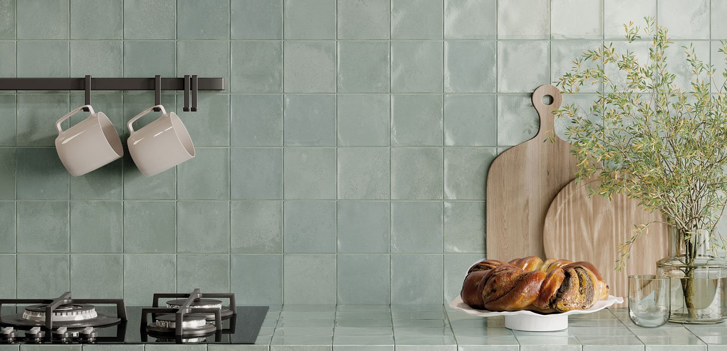 how to match your kitchen countertops with the right tiles | matching grout colour