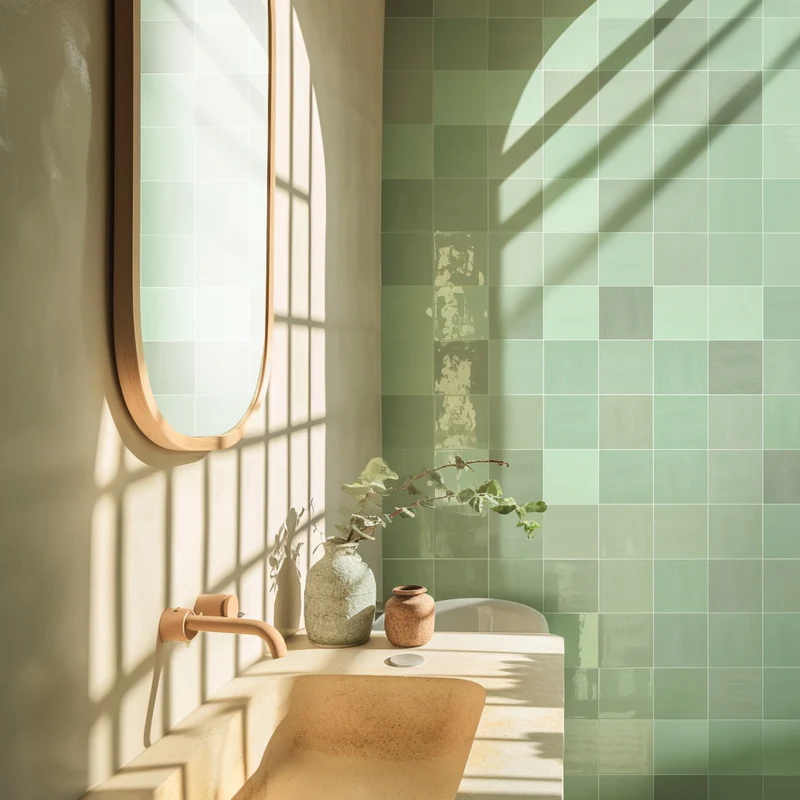 tiles for renters: easy options that won’t break the lease | bathroom wall tile stickers