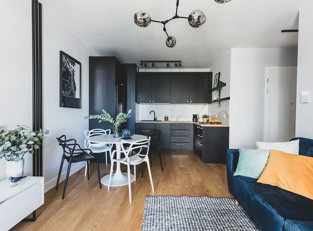 tiles for renters: easy options that won’t break the lease | apartment floor tile | vinyl floor apartment | studio apartment flooring