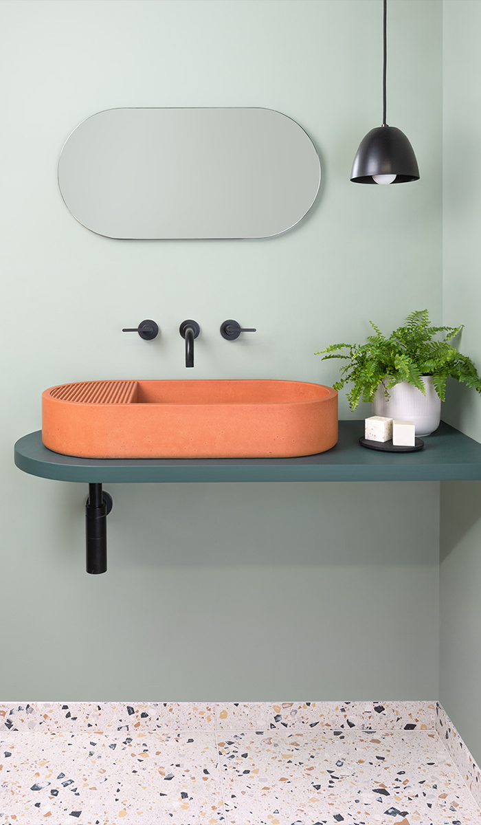 Pastel Spring Colour Palettes bathroom