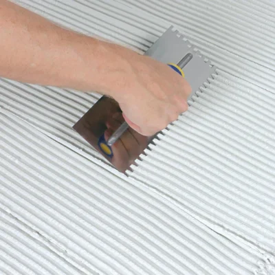 What you need to install tiles | How to install tiles | notched trowel