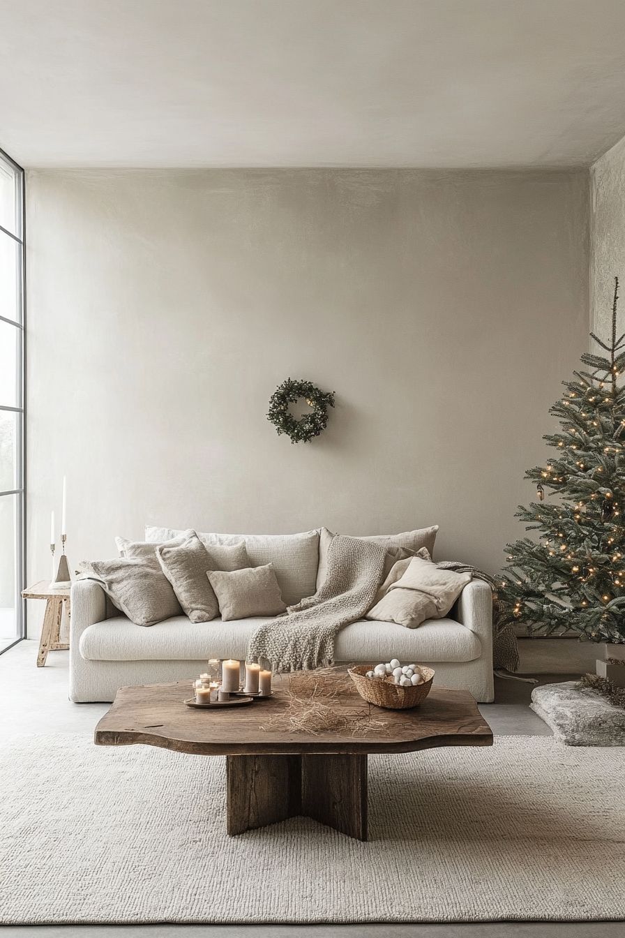 holiday home inspiration: a festive space with style