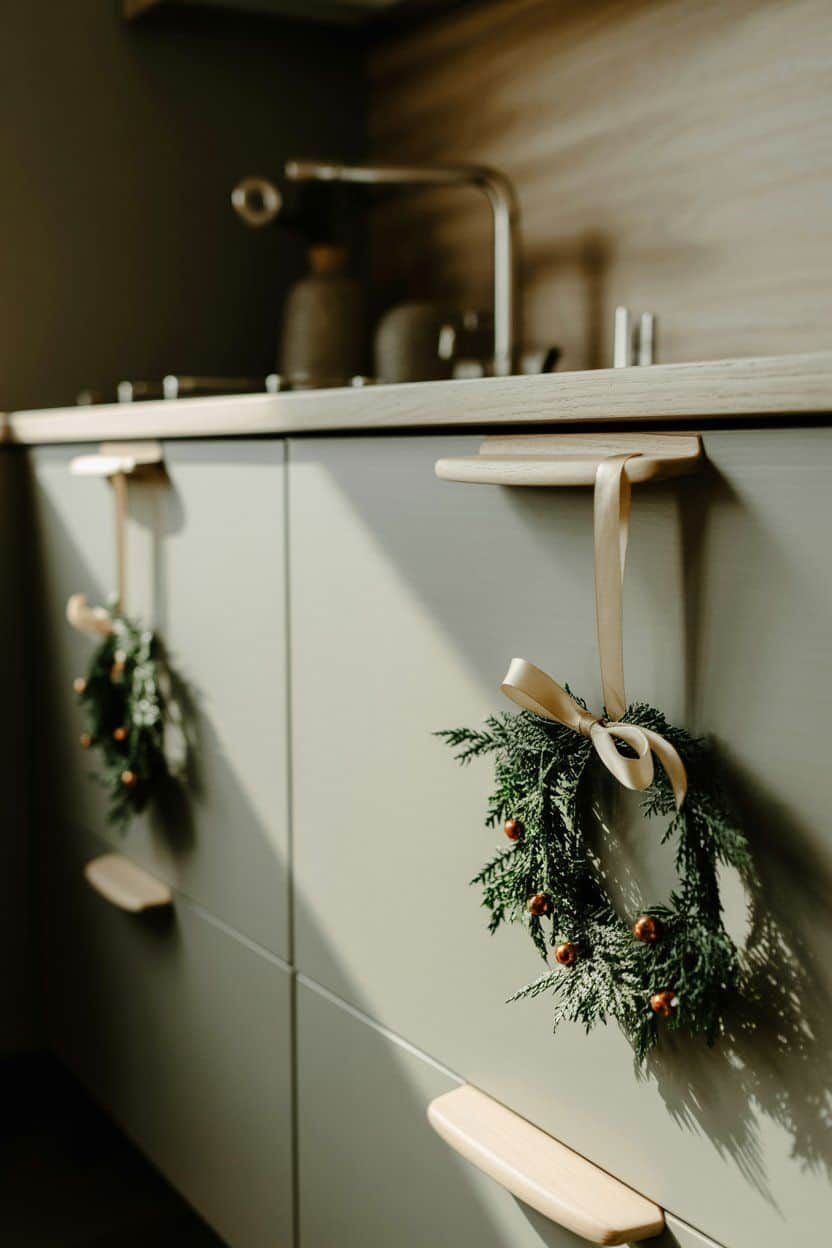 holiday festive decorating ideas for the kitchen