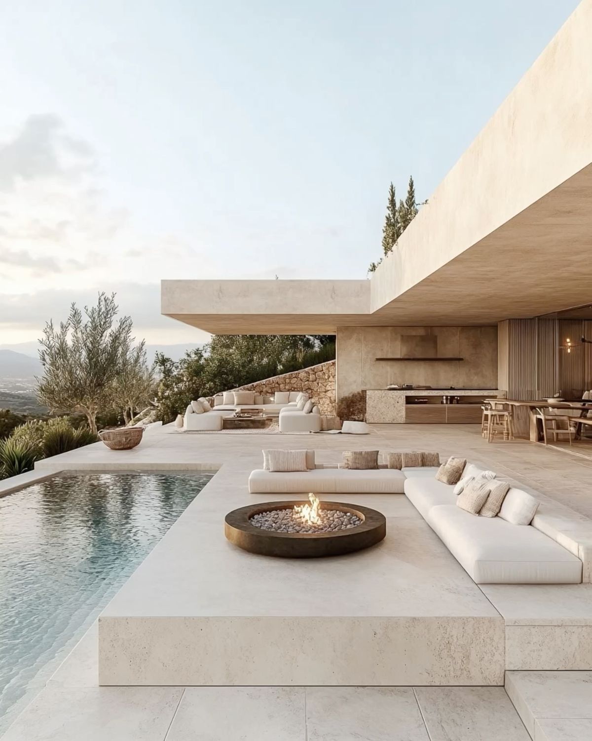 outdoor renovation inspiration | outdoor firepit