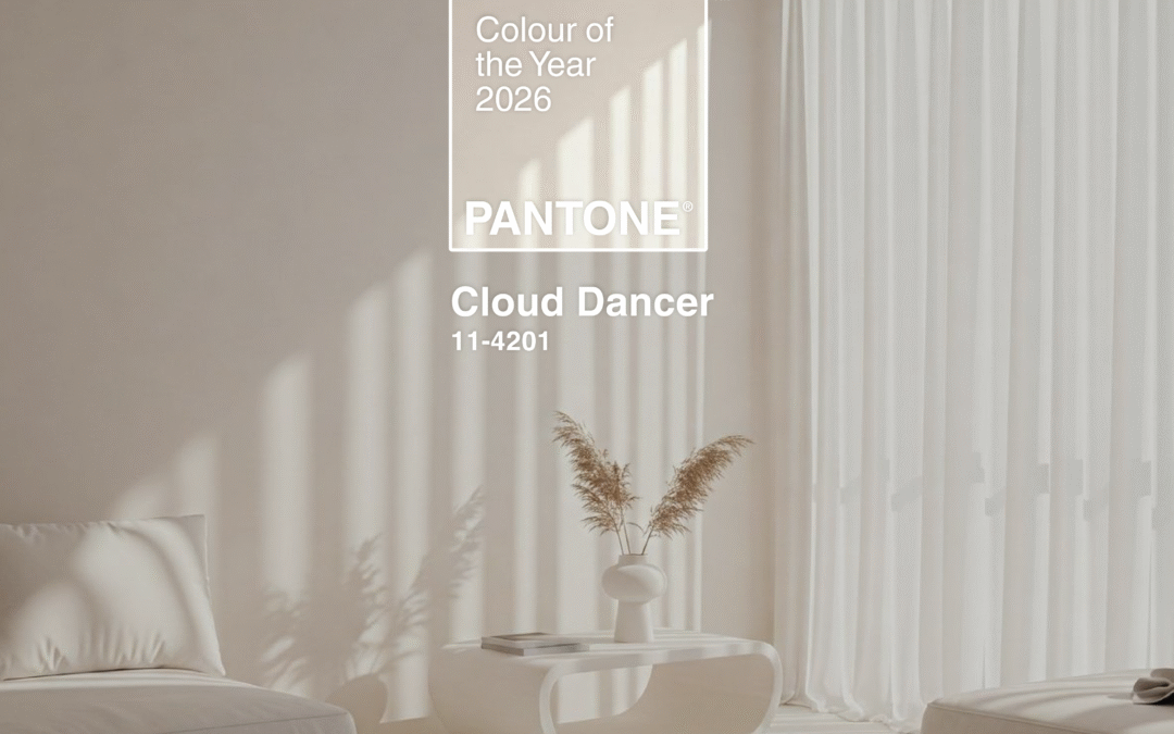 pantone colour of the year 2026 cloud dancer
