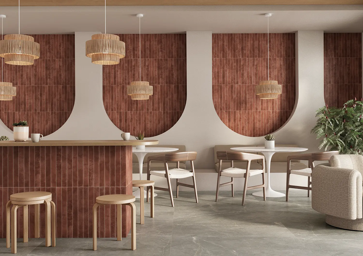 porcelain tiles for residential and commercial high traffic areas