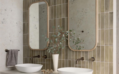 lighting, tiles & tapware: the bathroom trio