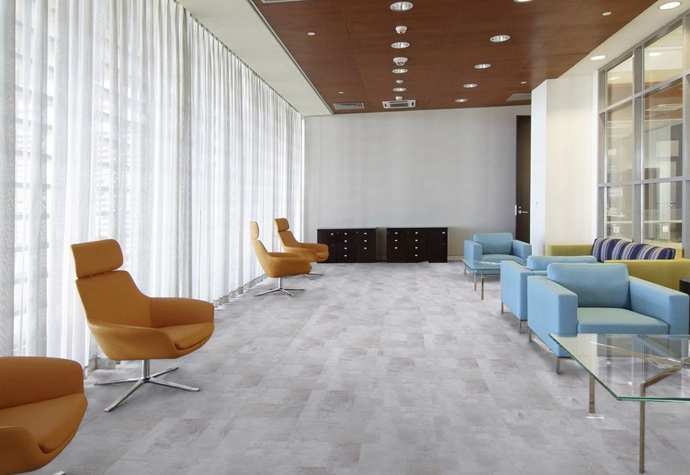 gerflor creation 55 - sweet cloud 610 x 610 mm - Image 2