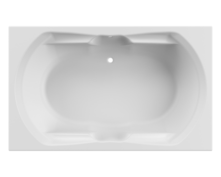 paris 1800x1100 bath - white (bm27)