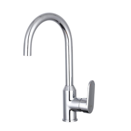 EROS ROUND SINGLE HOLE SINK MIXER