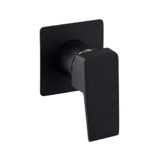 STUDIO BATH/SHOWER MIXER- CONCEALED BLACK MATT