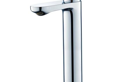 SL220EVL meissen evony – tall basin mixer silver